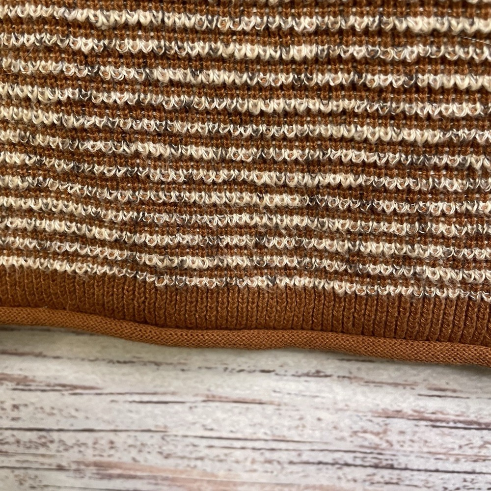 Treasure & Bond Nordstrom Size L Brown Mens Soft Crew Neck Sweater - Picture 8 of 15